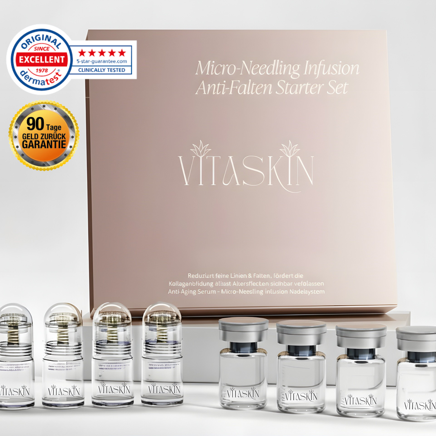 Anti-Falten Starter SET - VITASKIN Micro Infusion Kit für Zuhause